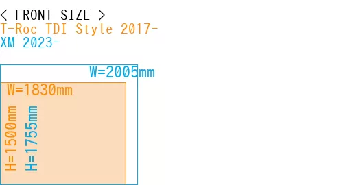 #T-Roc TDI Style 2017- + XM 2023-